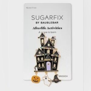 Sugarfix by BaubleBar "Afterlife Activities" Halloween brooch